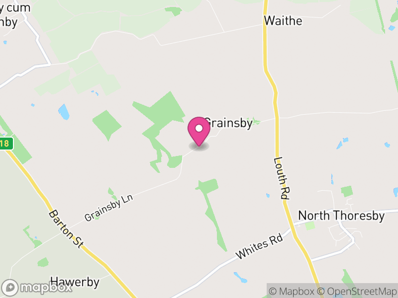 Map of Grainsby, East Lindsey