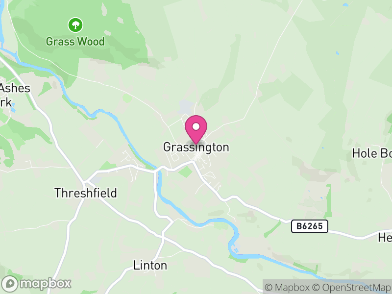 Map of Grassington, North Yorkshire