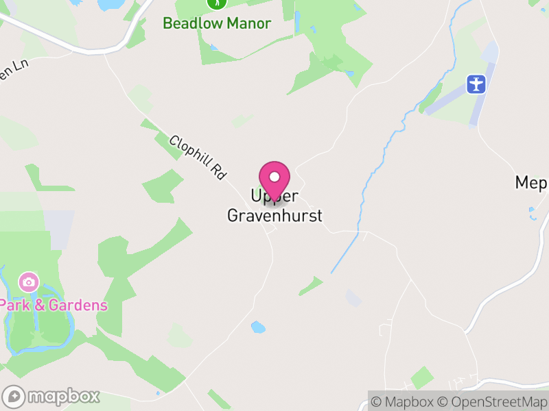 Map of Gravenhurst, Central Bedfordshire