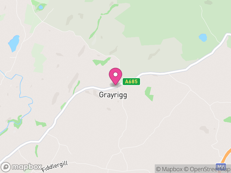 Map of Grayrigg, Westmorland and Furness