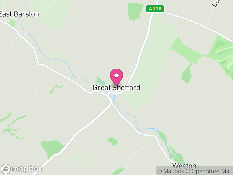 Map of Great Shefford, West Berkshire