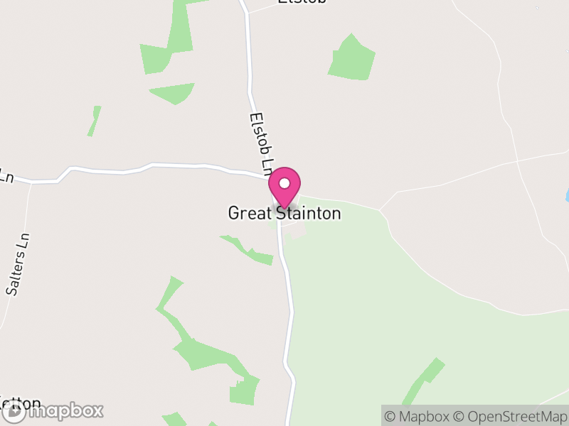 Map of Great Stainton, Darlington
