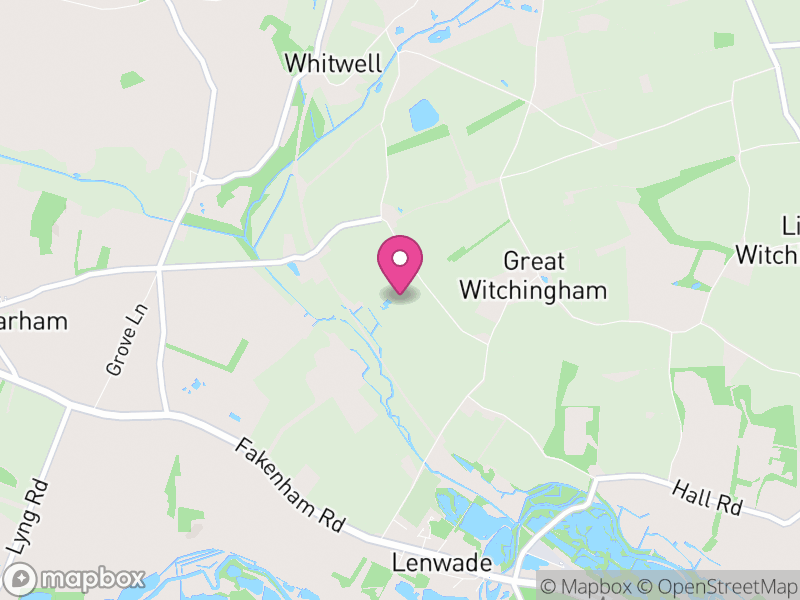 Map of Great Witchingham, Broadland