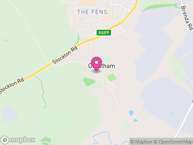 Map of Greatham, Hartlepool