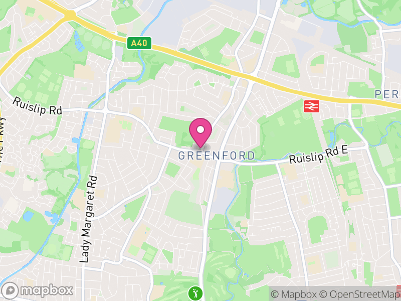 Map of Greenford