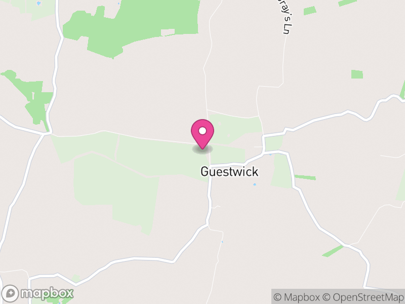 Map of Guestwick, Broadland