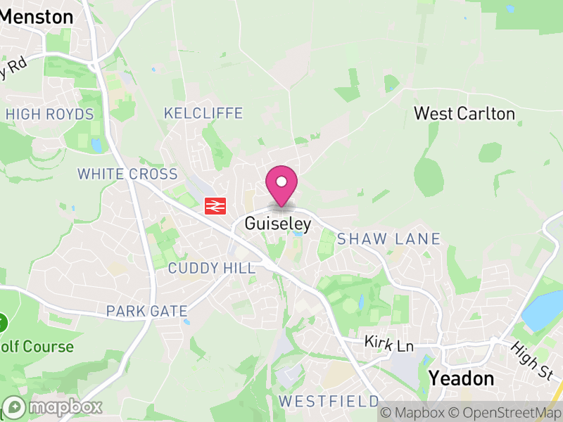 Map of Guiseley
