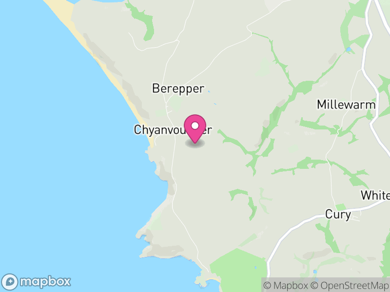 Map of Gunwalloe, Cornwall