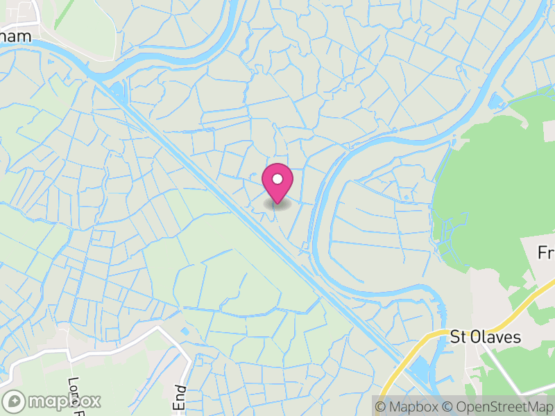 Map of Haddiscoe, South Norfolk