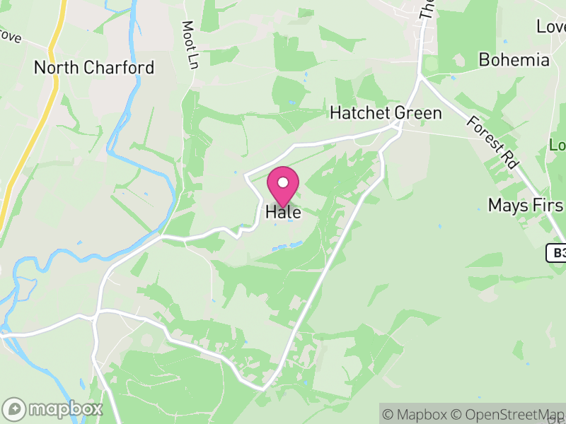Map of Hale, New Forest