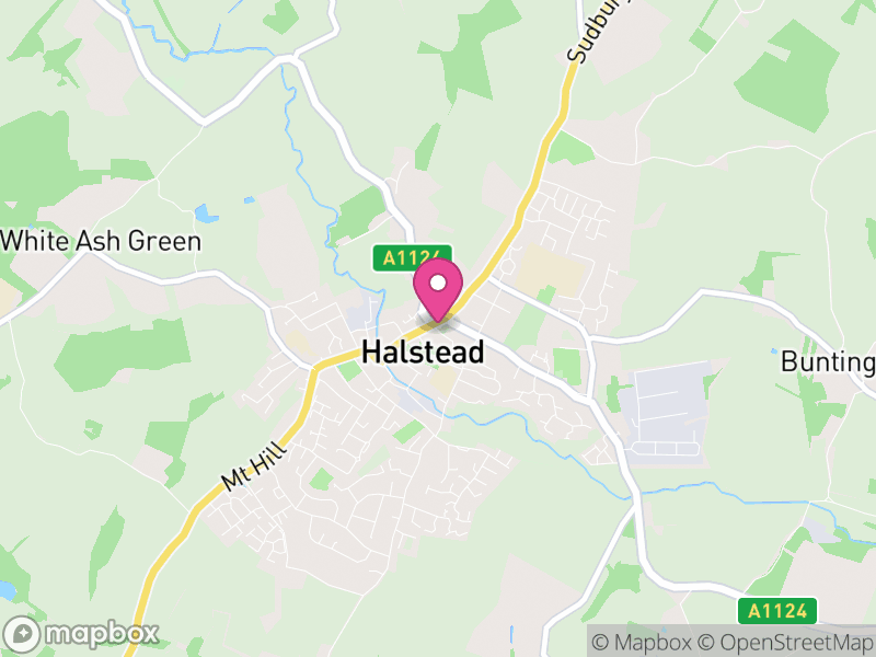 Map of Halstead, Sevenoaks