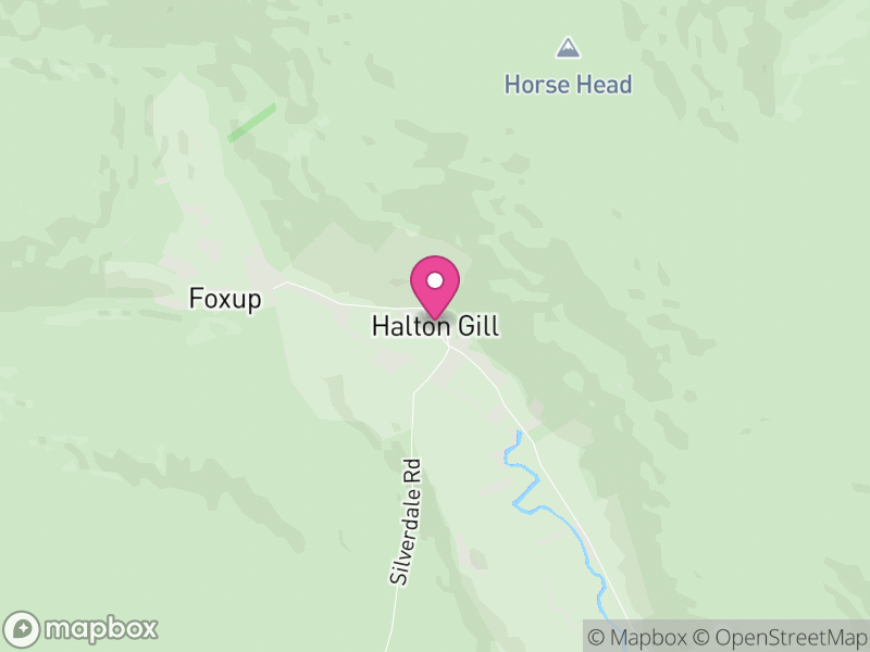 Map of Halton Gill, North Yorkshire