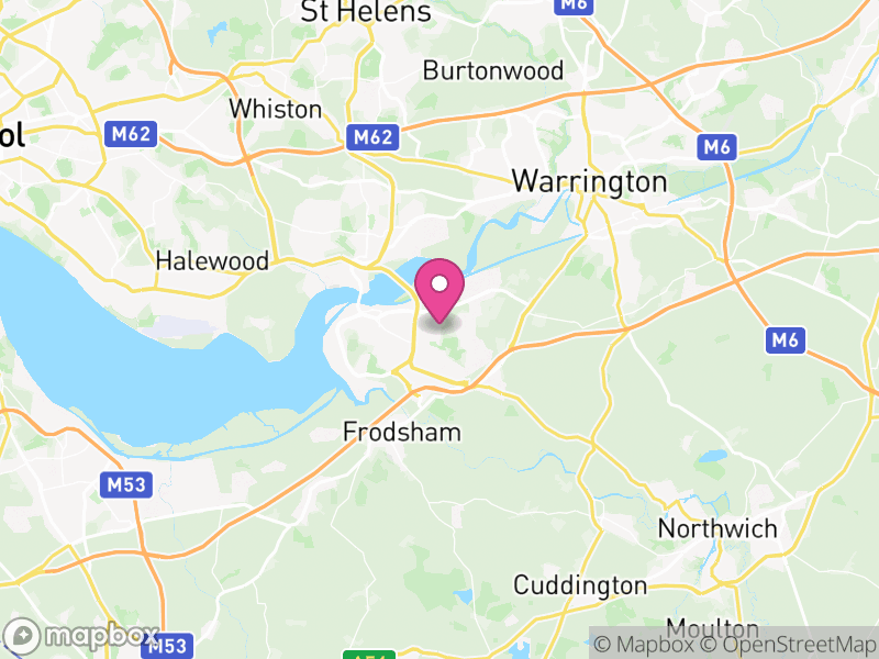 Map of Halton, Liverpool City Region