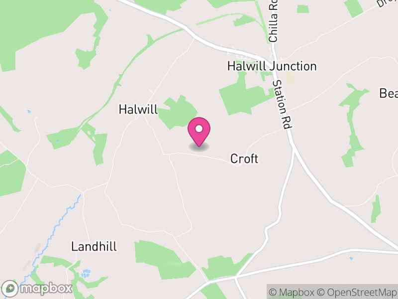 Map of Halwill, Torridge