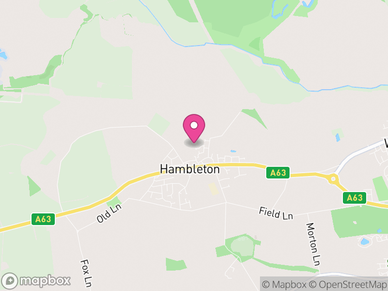 Map of Hambleton, North Yorkshire