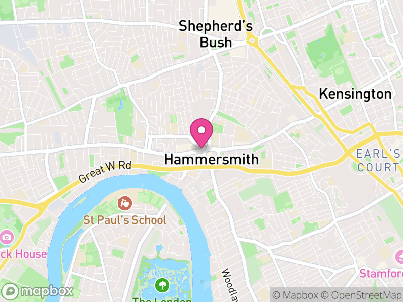 Map of Hammersmith