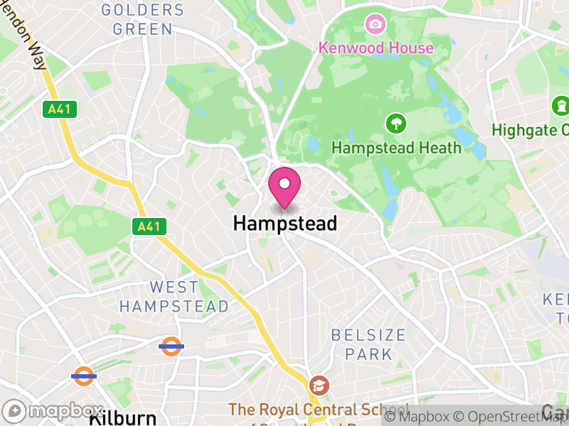 Map of Hampstead