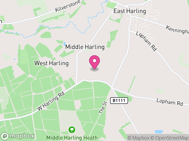 Map of Harling, Breckland