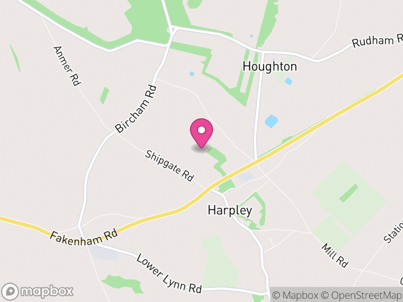 Map of Harpley, King's Lynn and West Norfolk