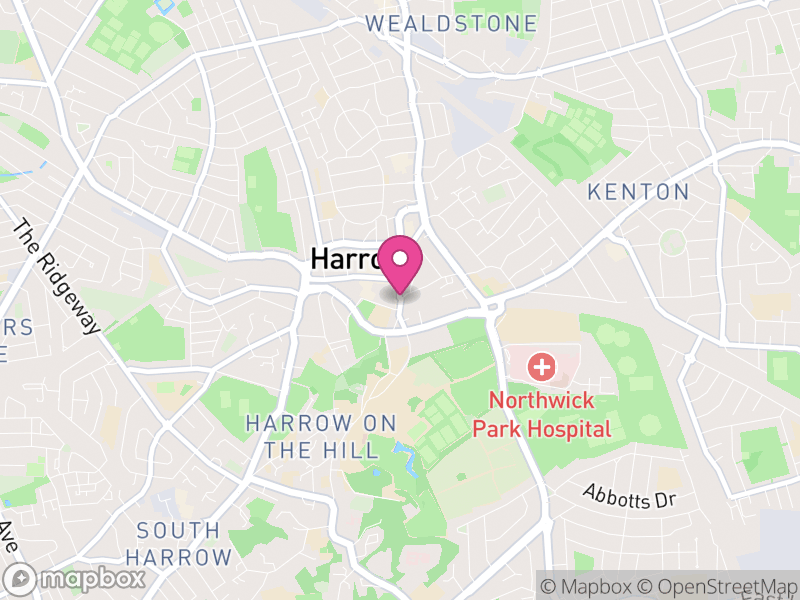 Map of Harrow