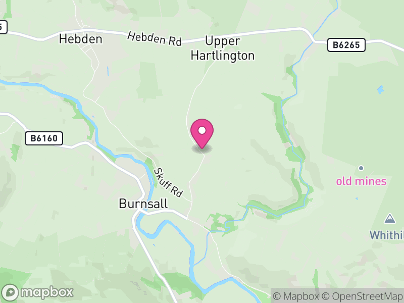 Map of Hartlington, North Yorkshire