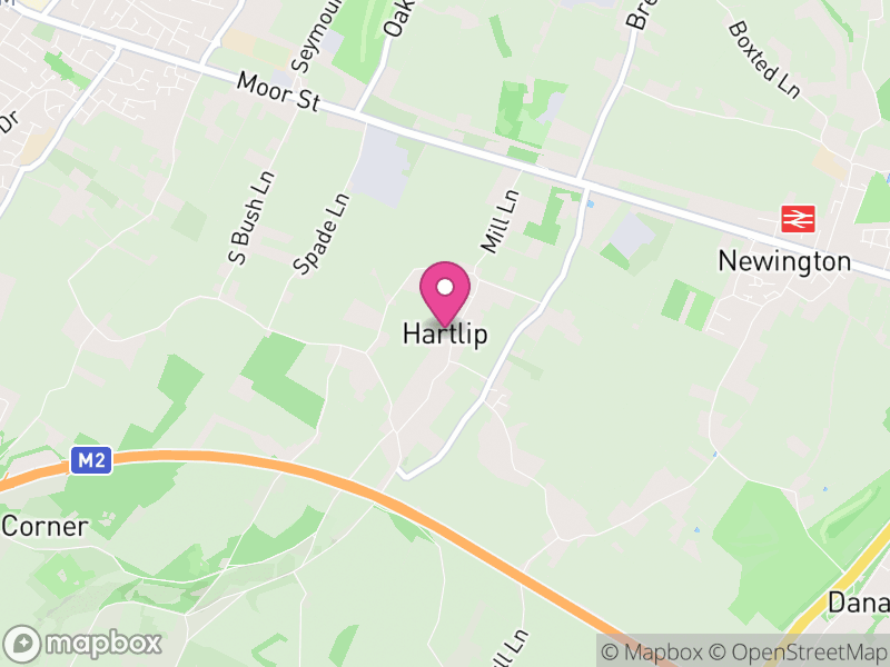 Map of Hartlip, Swale