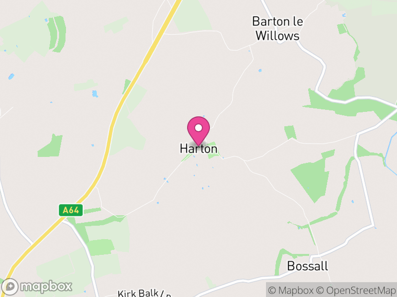 Map of Harton, North Yorkshire