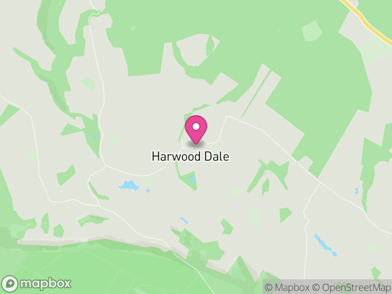 Map of Harwood Dale, North Yorkshire