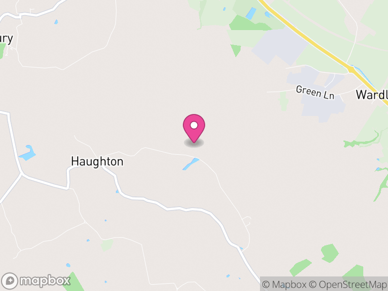 Map of Haughton, Cheshire East