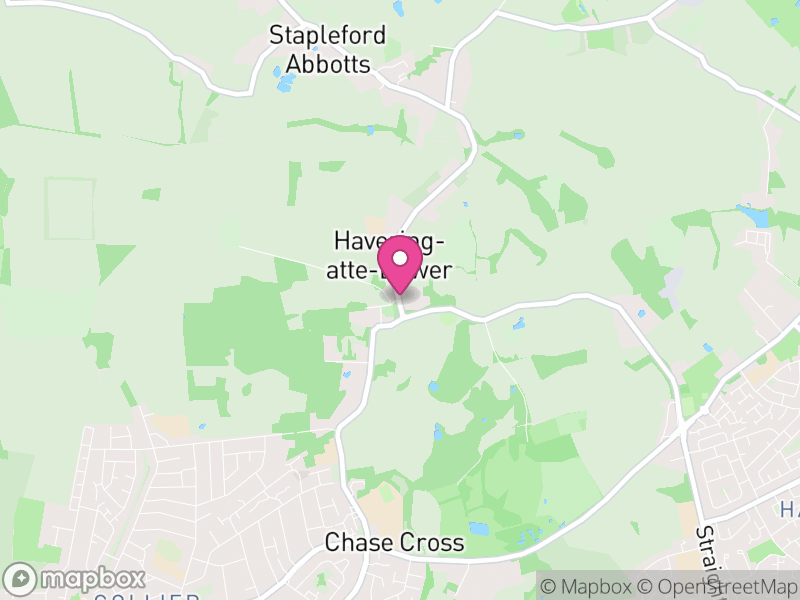 Map of Havering-atte-Bower