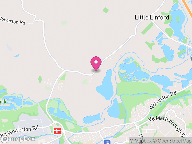 Map of Haversham-cum-Little Linford, Milton Keynes