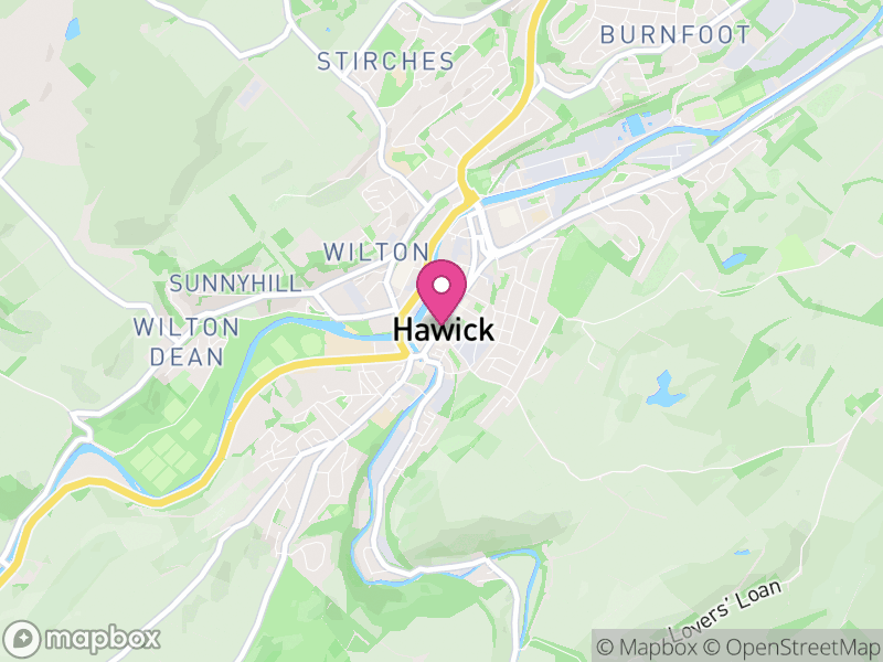 Map of Hawick