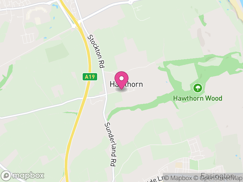 Map of Hawthorn, County Durham