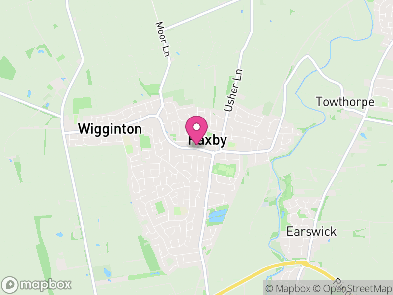 Map of Haxby, York