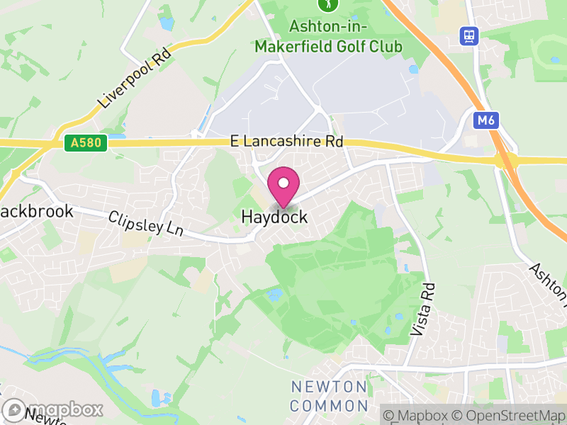 Map of Haydock