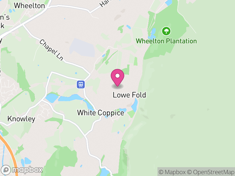 Map of Heapey, Chorley