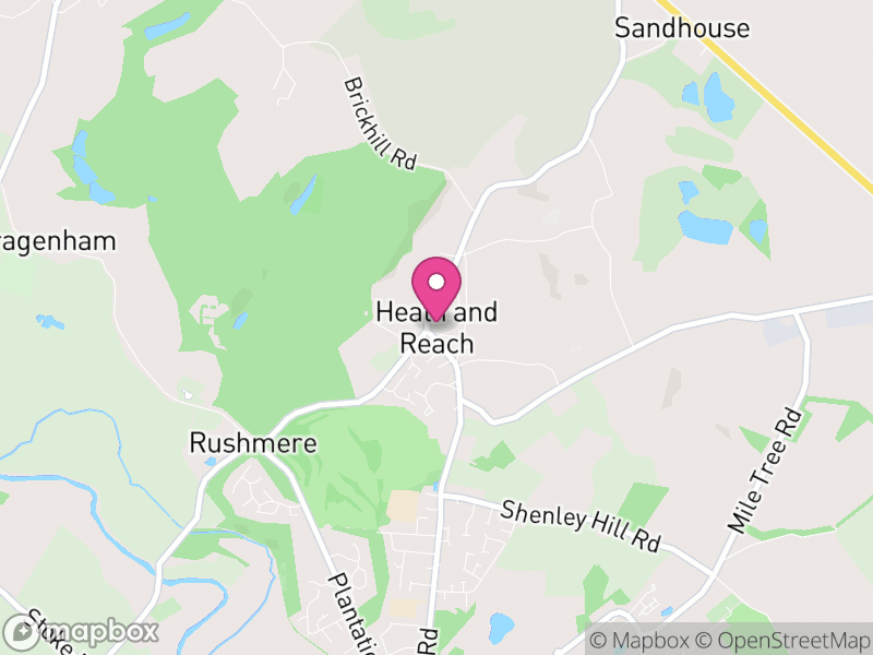 Map of Heath and Reach, Central Bedfordshire