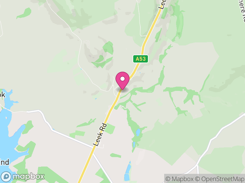 Map of Heathylee, Staffordshire Moorlands