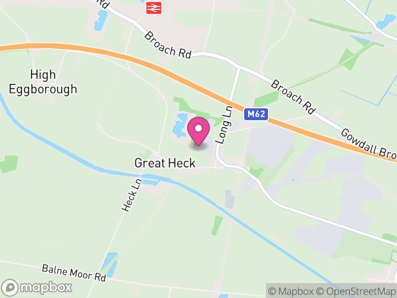 Map of Heck, North Yorkshire