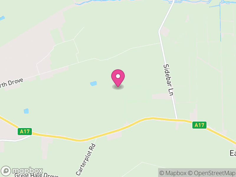 Map of Heckington, North Kesteven