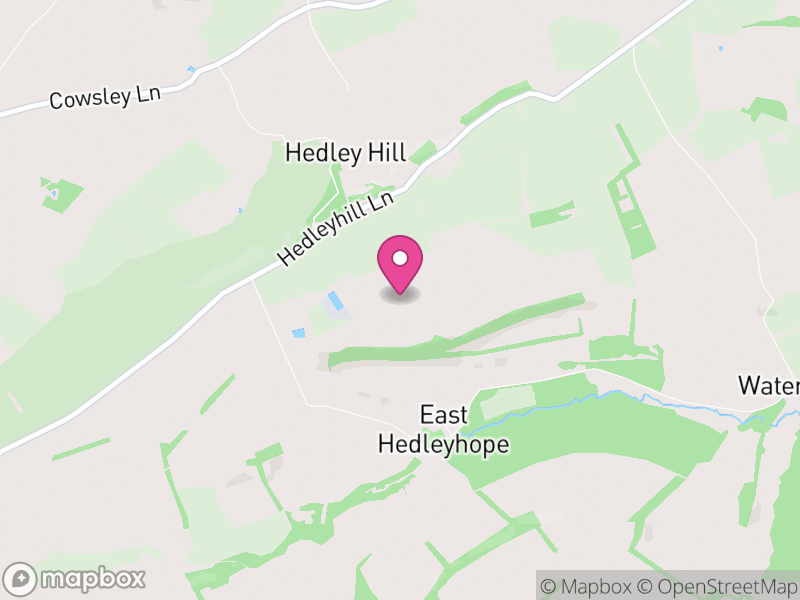 Map of Hedleyhope, County Durham