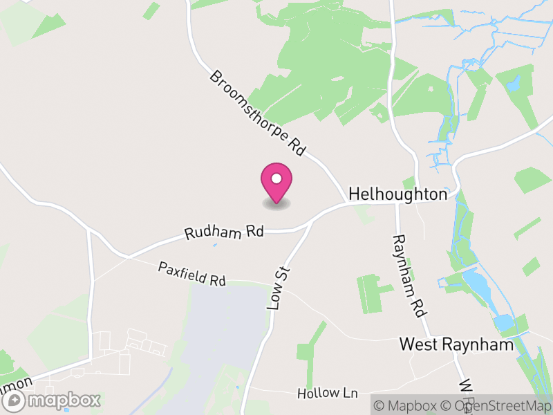 Map of Helhoughton, North Norfolk