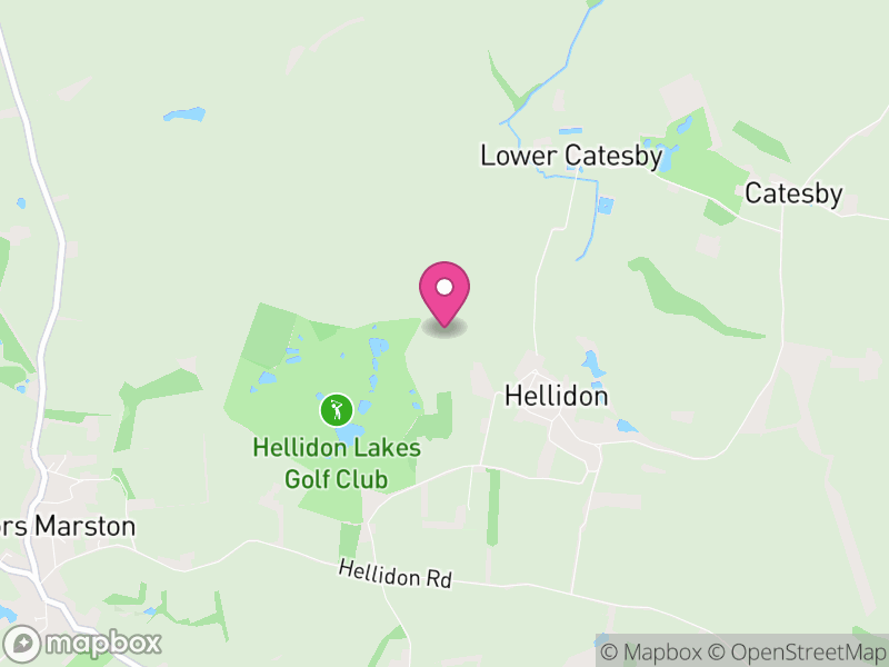 Map of Hellidon, West Northamptonshire