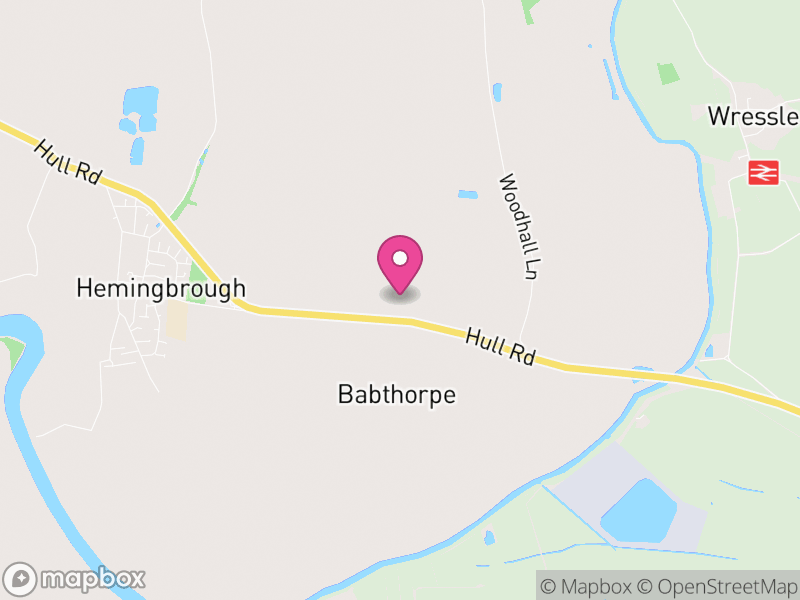 Map of Hemingbrough, North Yorkshire