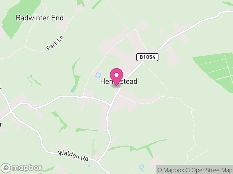 Map of Hempstead, Uttlesford