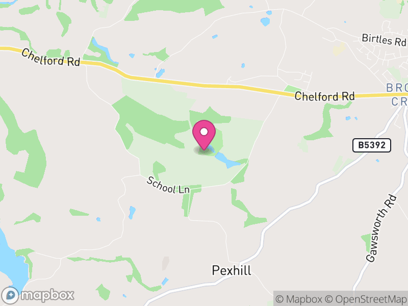 Map of Henbury, Cheshire East