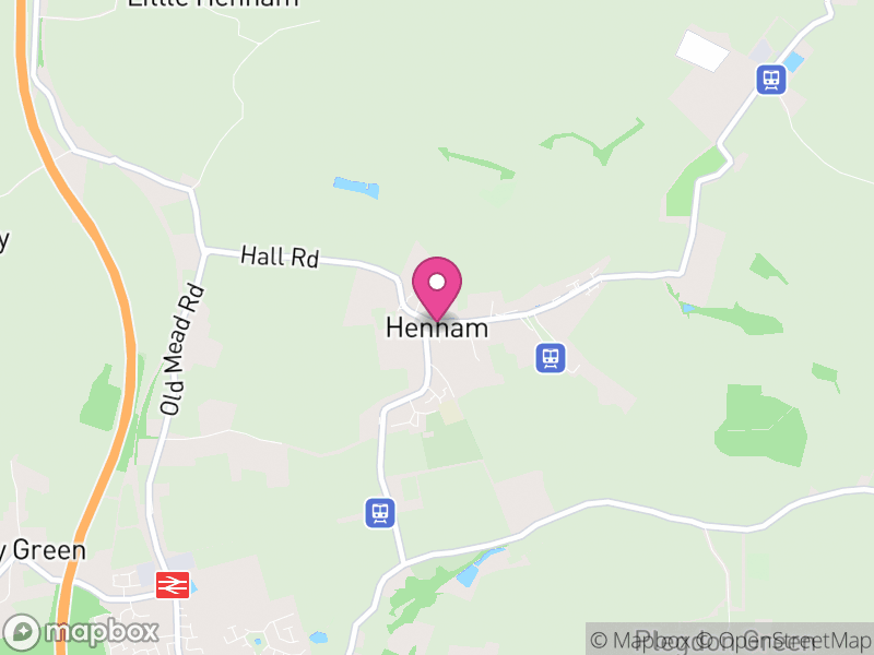 Map of Henham, Uttlesford