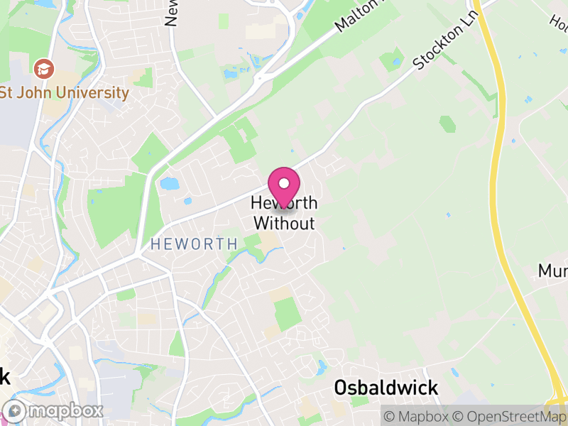 Map of Heworth Without, York