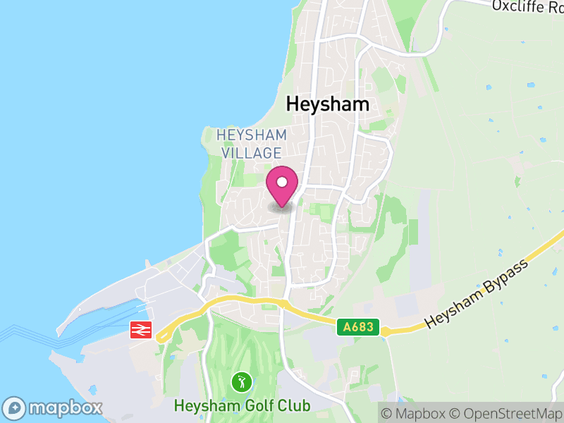 Map of Heysham