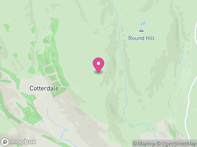 Map of High Abbotside, North Yorkshire